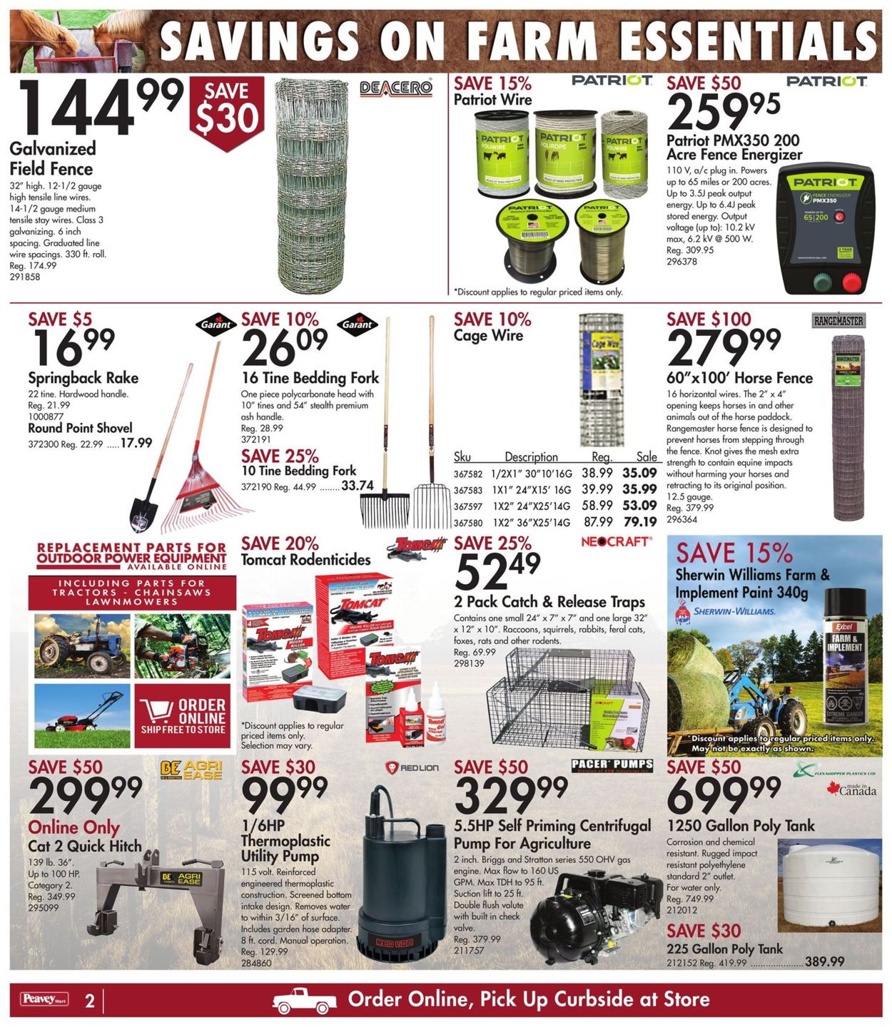 Peavey Mart Flyer - 03/19-03/25/2021 (Page 3)