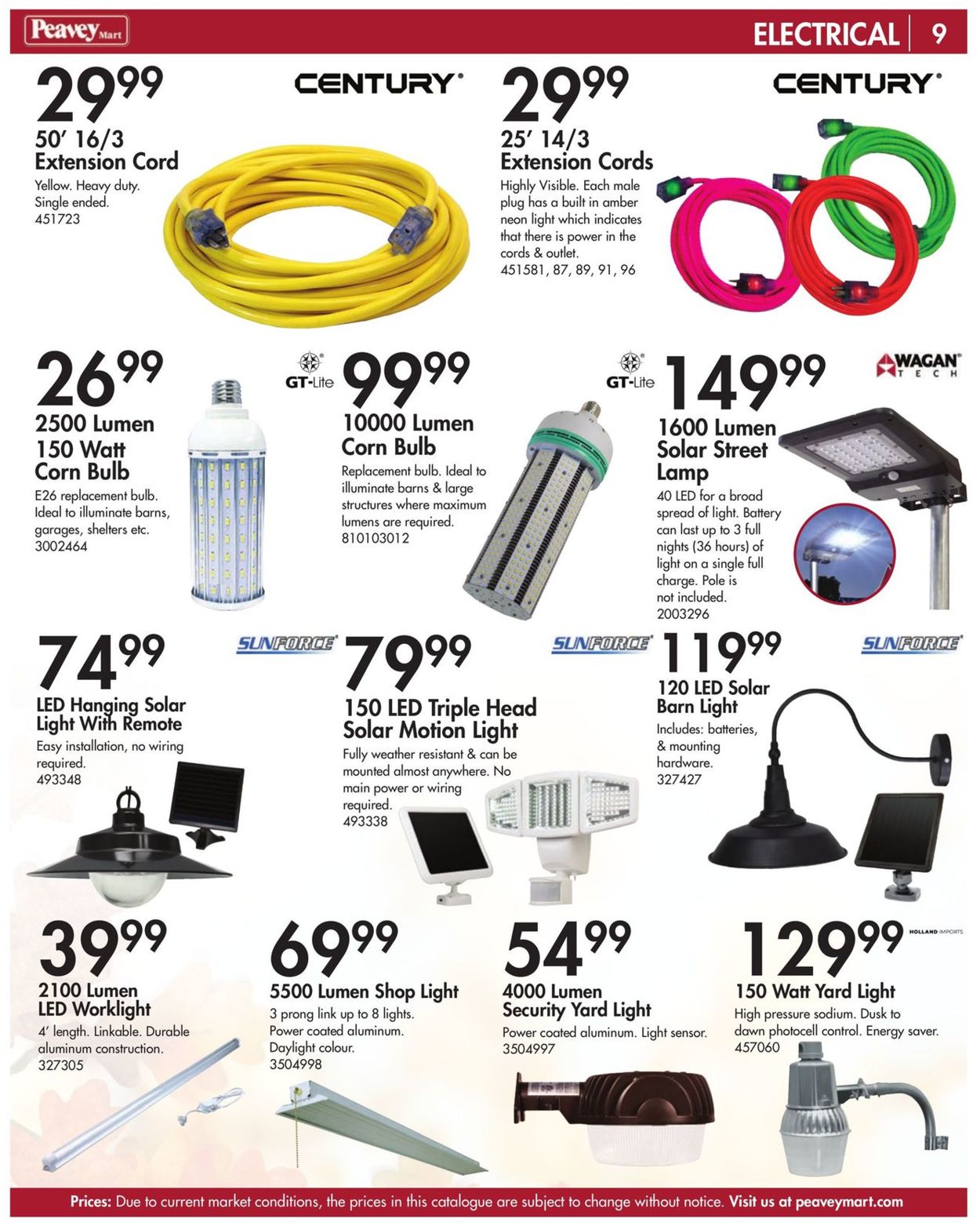 Peavey Mart Flyer - 08/18-11/30/2021 (Page 9)