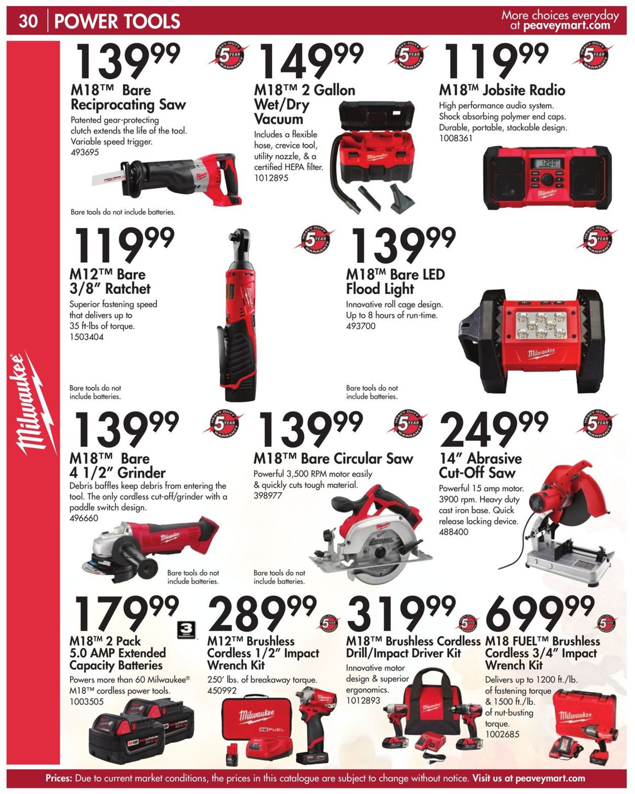 Peavey Mart Flyer - 08/18-11/30/2021 (Page 30)