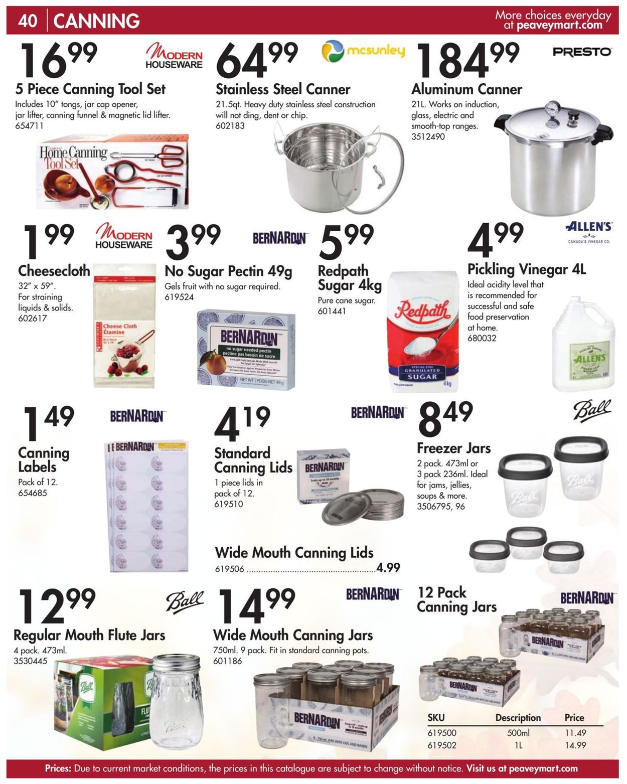 Peavey Mart Flyer - 08/18-11/30/2021 (Page 40)