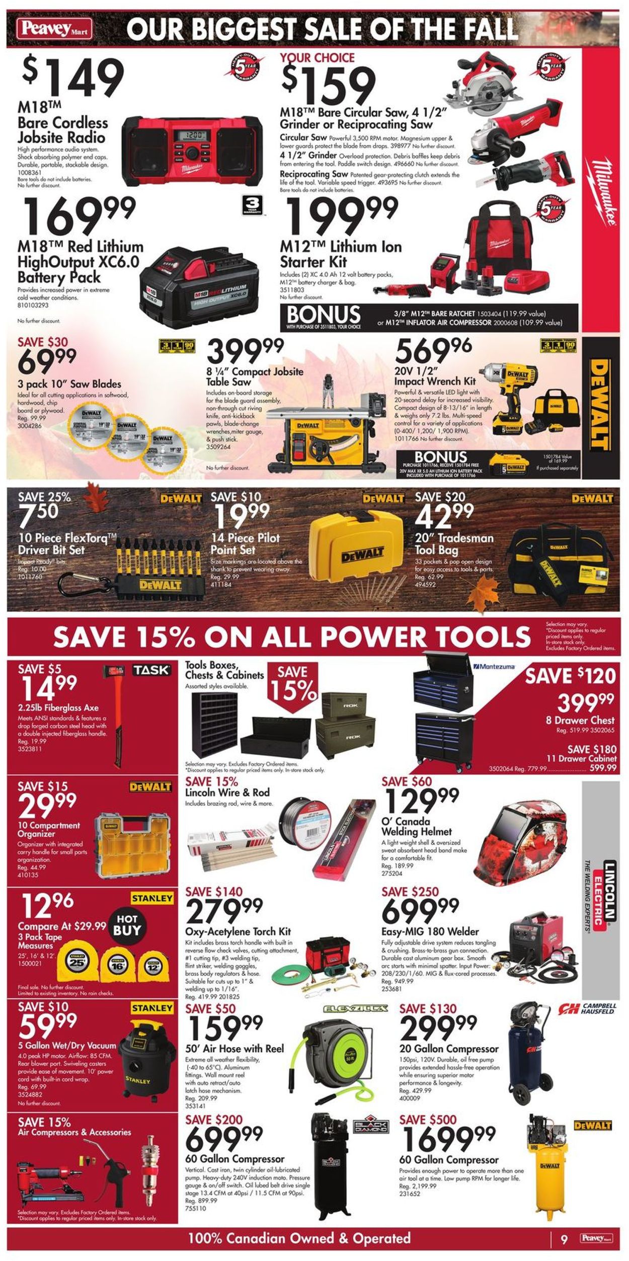 Peavey Mart Flyer - 10/15-10/21/2021 (Page 10)