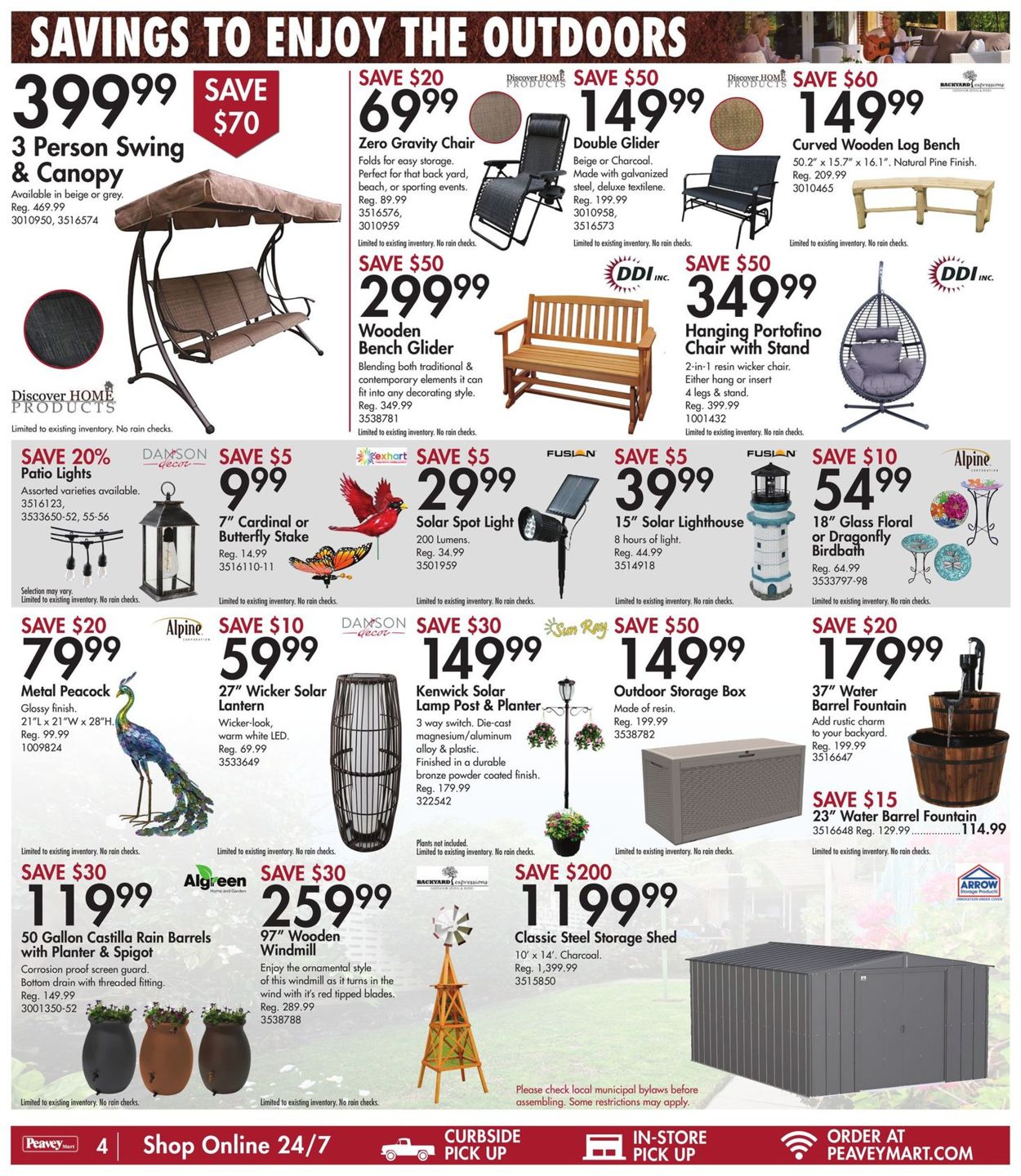 Peavey Mart Flyer - 05/19-05/26/2022 (Page 4)