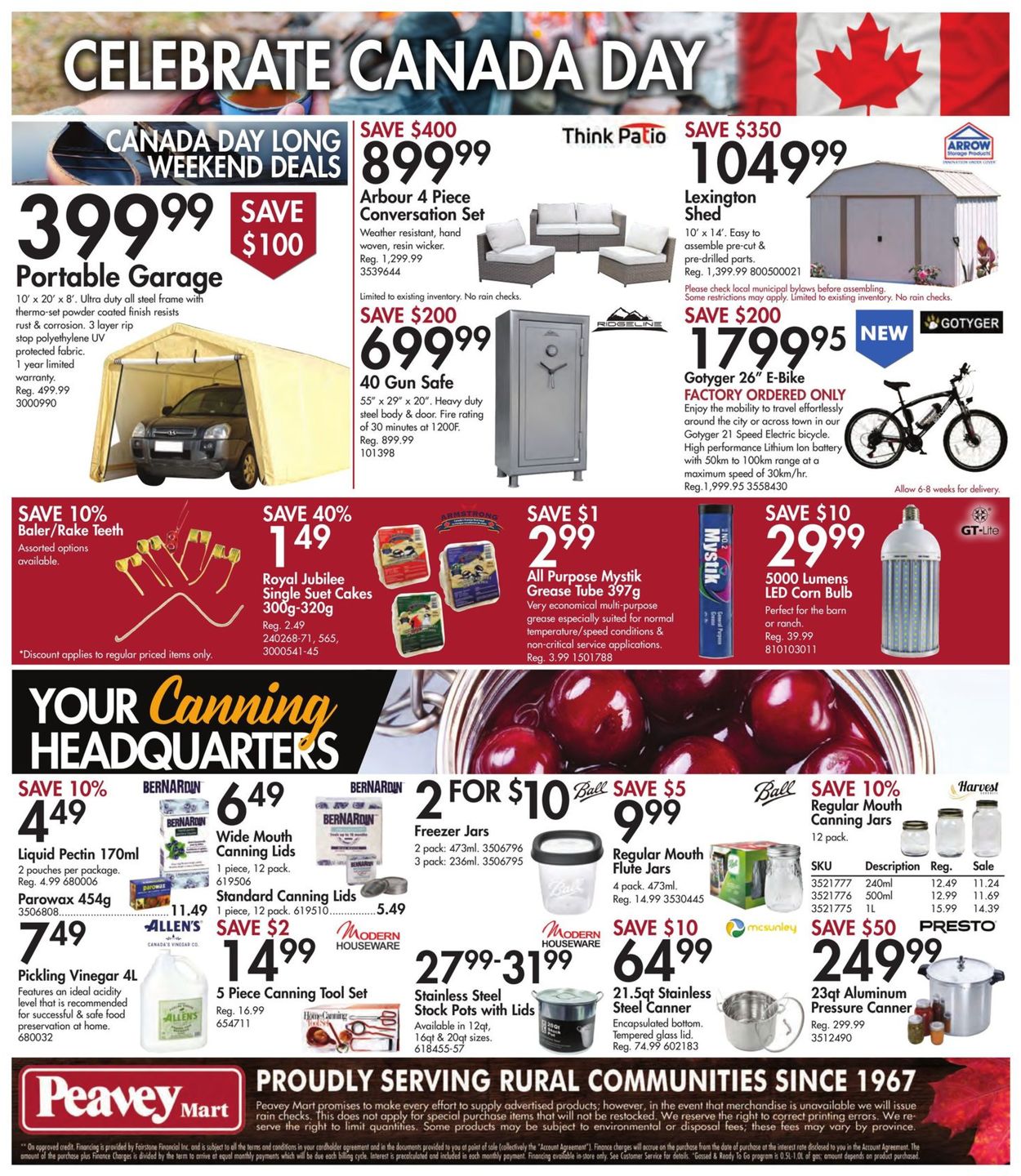 Peavey Mart Flyer - 06/30-07/07/2022 (Page 12)