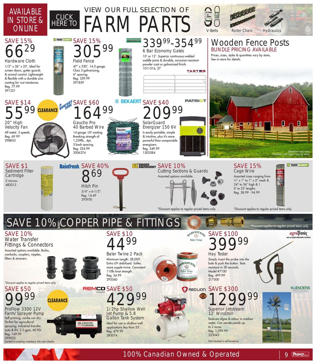 Peavey Mart Flyer - 07/22-07/27/2022 (Page 9)