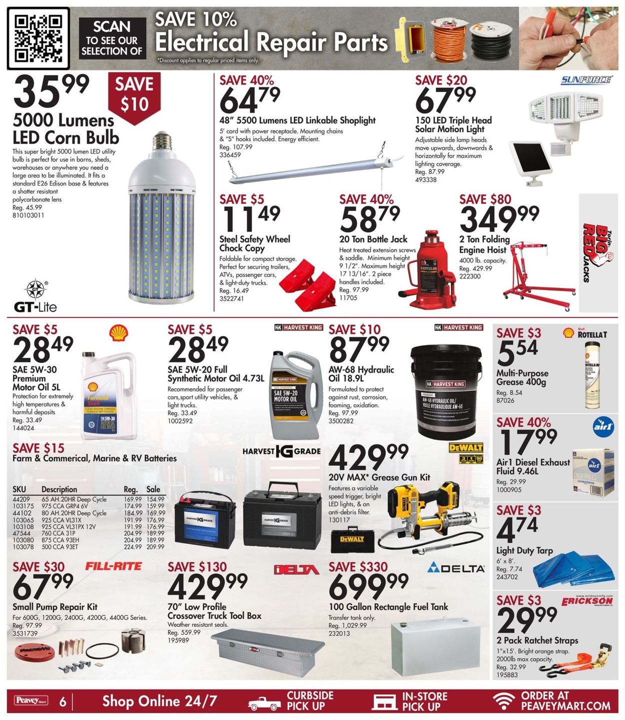 Peavey Mart Flyer - 07/28-08/04/2022 (Page 6)