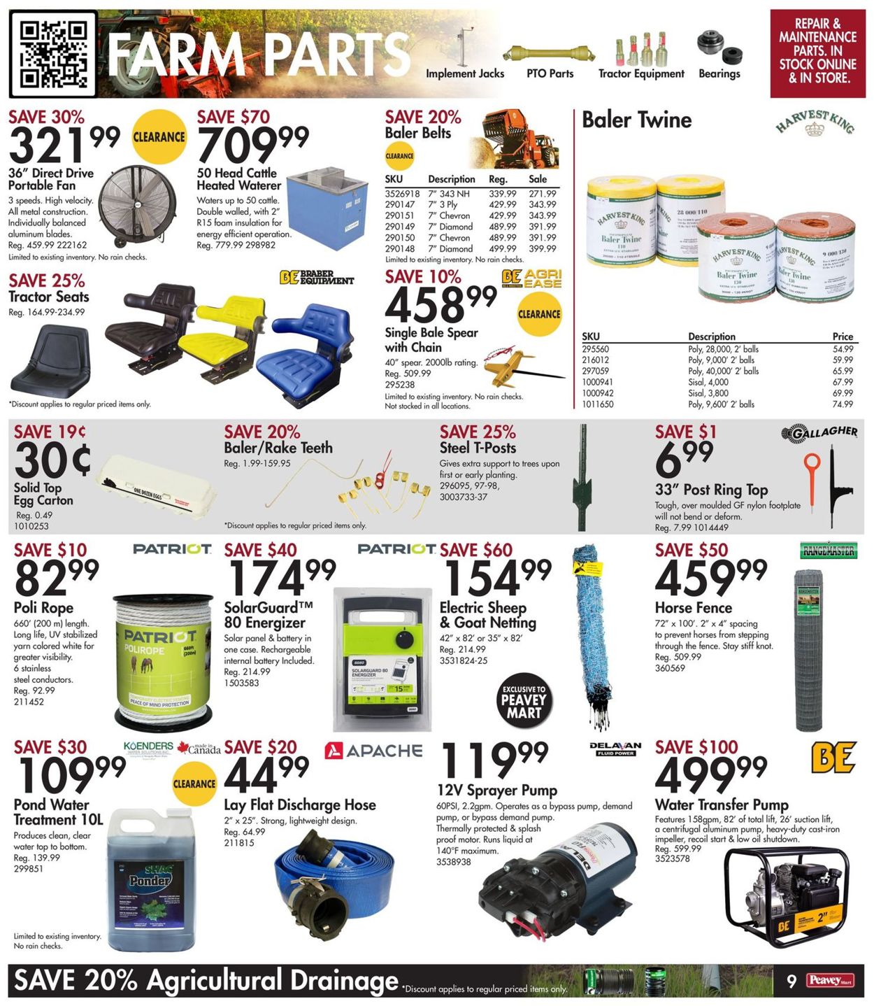 Peavey Mart Flyer - 07/28-08/04/2022 (Page 9)