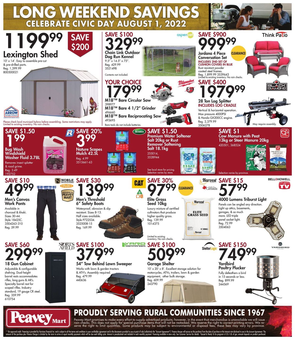 Peavey Mart Flyer - 07/28-08/04/2022 (Page 12)