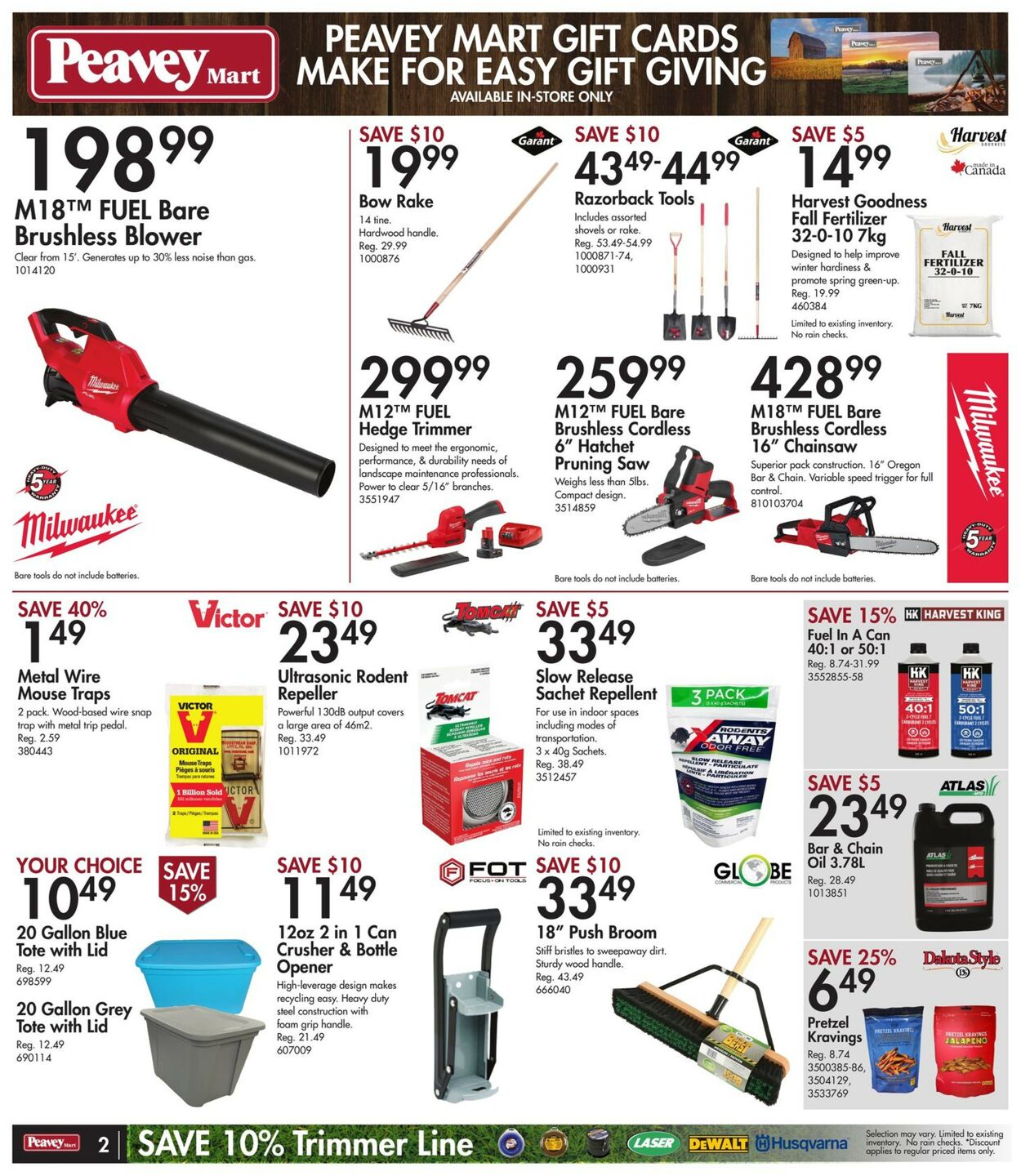 Peavey Mart Flyer - 09/16-09/22/2022 (Page 3)