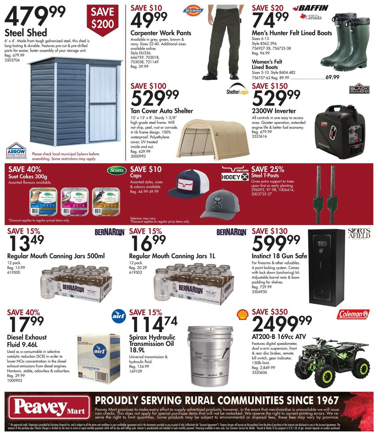 Peavey Mart Flyer - 09/16-09/22/2022 (Page 14)