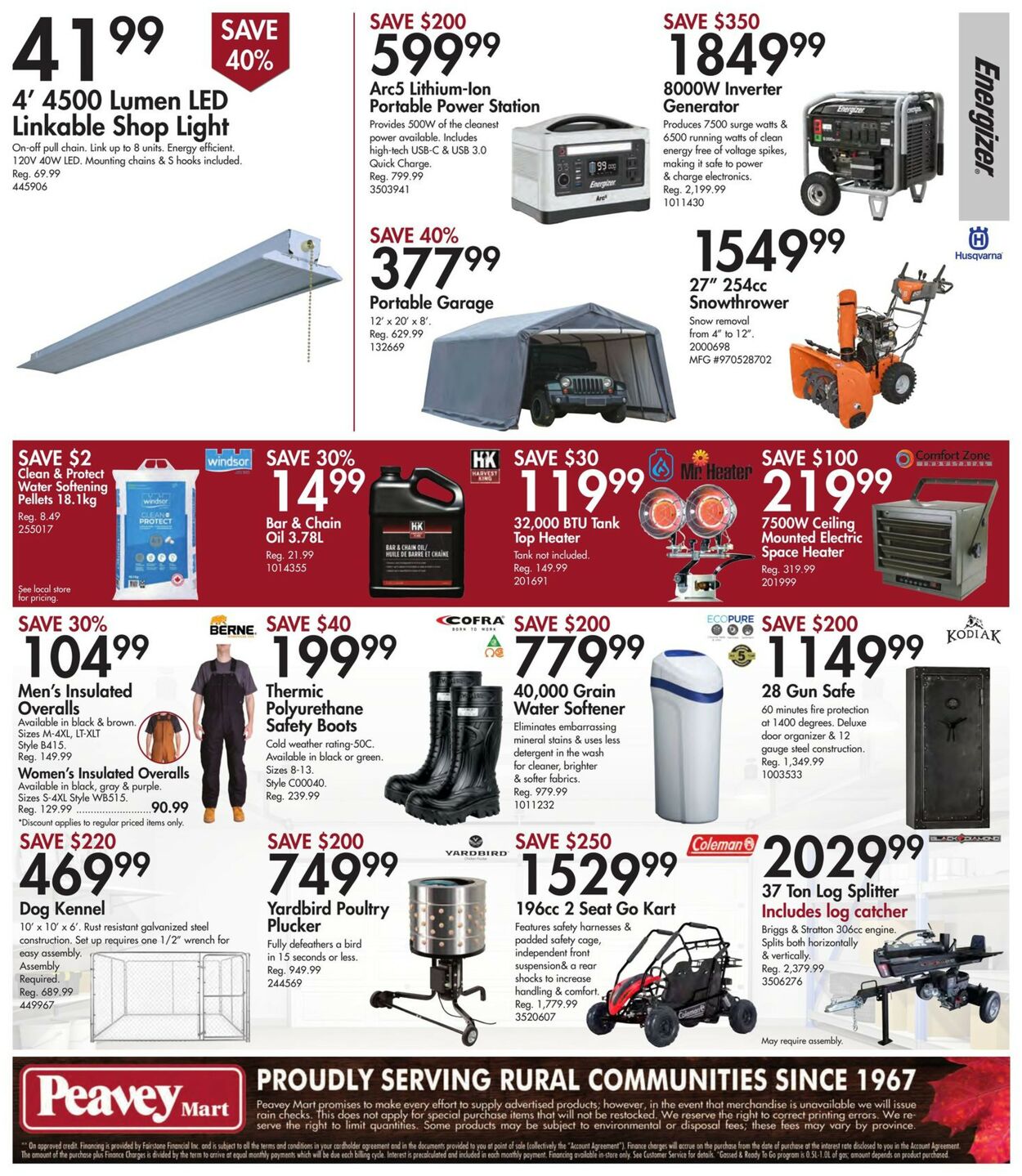Peavey Mart Flyer - 11/04-11/10/2022 (Page 13)