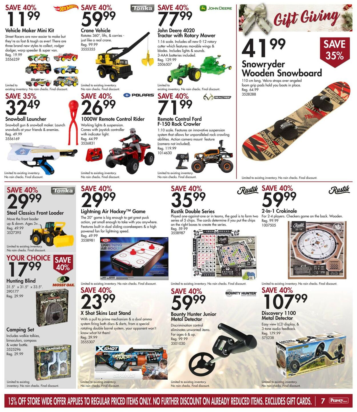 Peavey Mart Flyer - 12/02-12/08/2022 (Page 9)