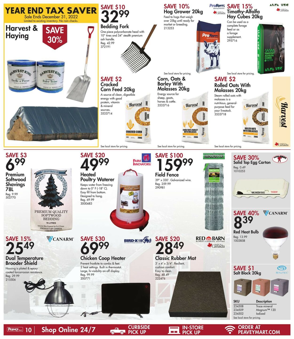 Peavey Mart Flyer - 12/09-12/15/2022 (Page 12)