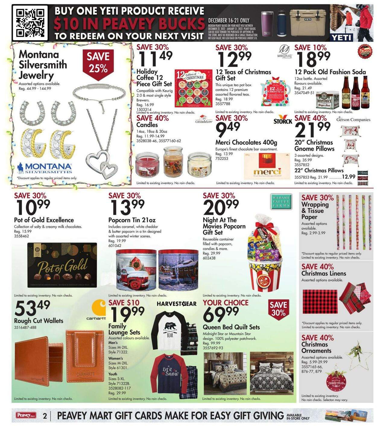 Peavey Mart Flyer - 12/16-12/21/2022 (Page 3)