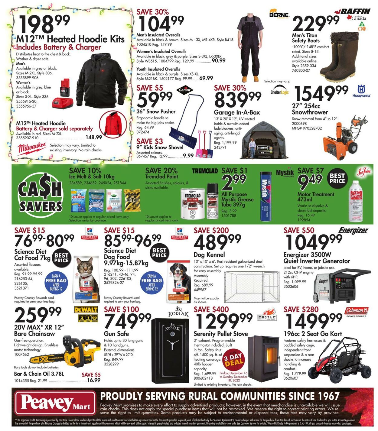 Peavey Mart Flyer - 12/16-12/21/2022 (Page 14)