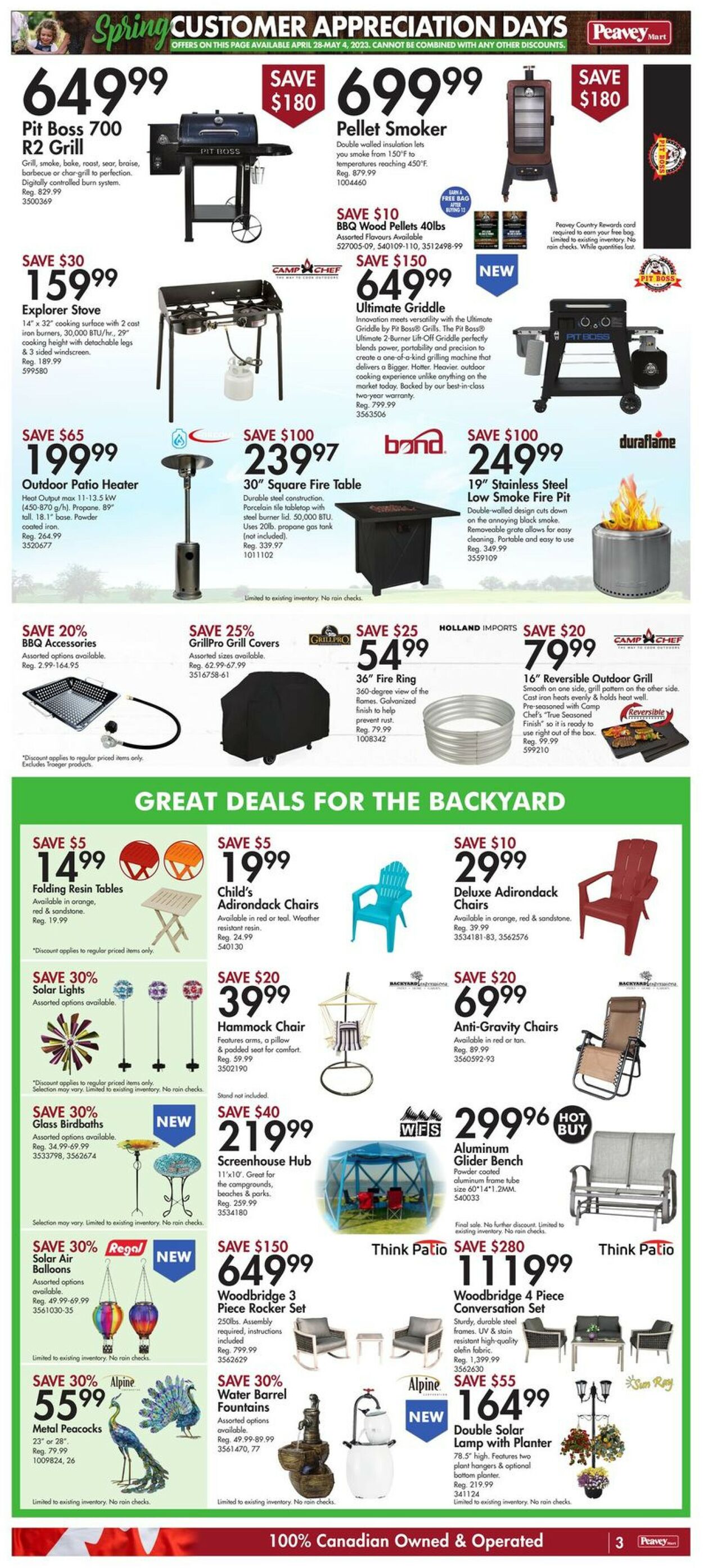 Peavey Mart Flyer - 04/28-05/04/2023 (Page 4)