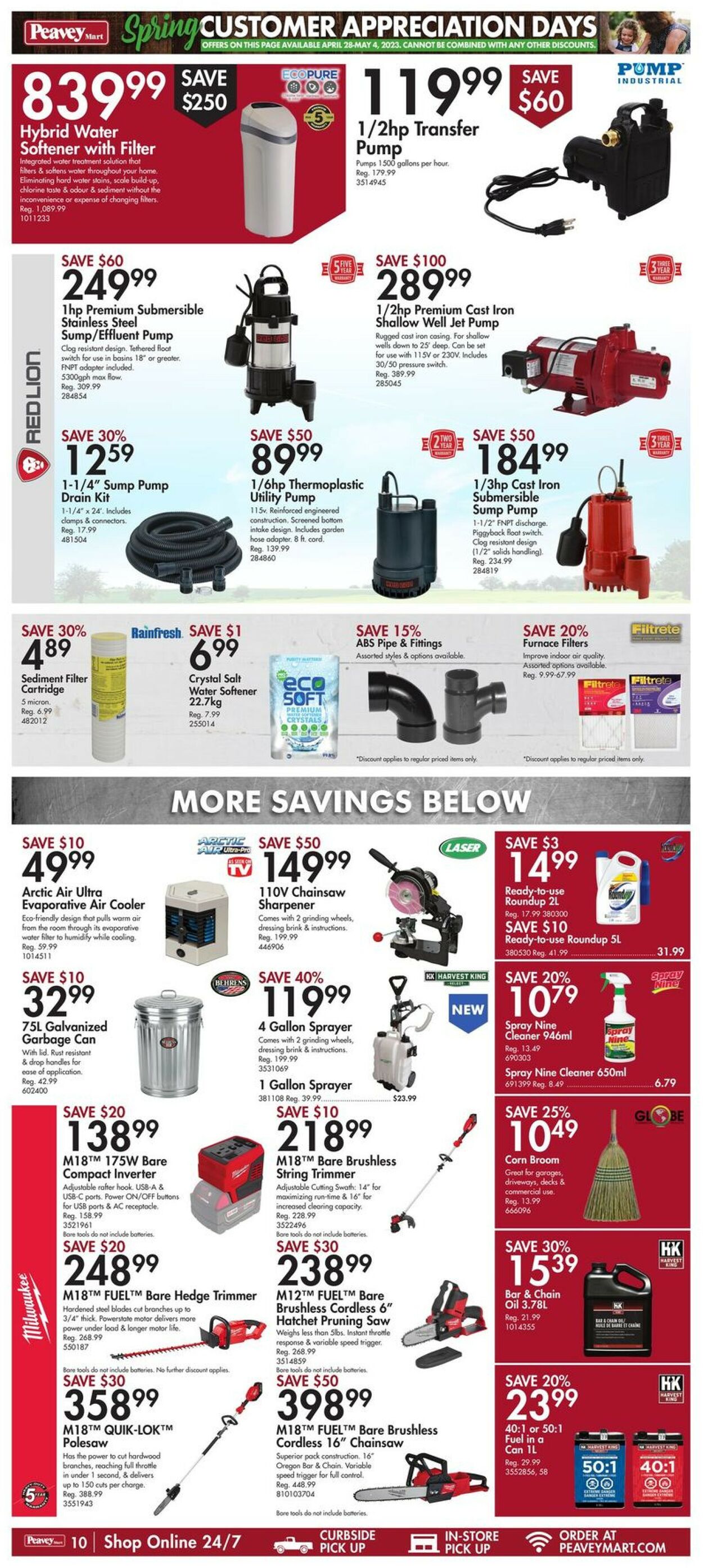 Peavey Mart Flyer - 04/28-05/04/2023 (Page 13)