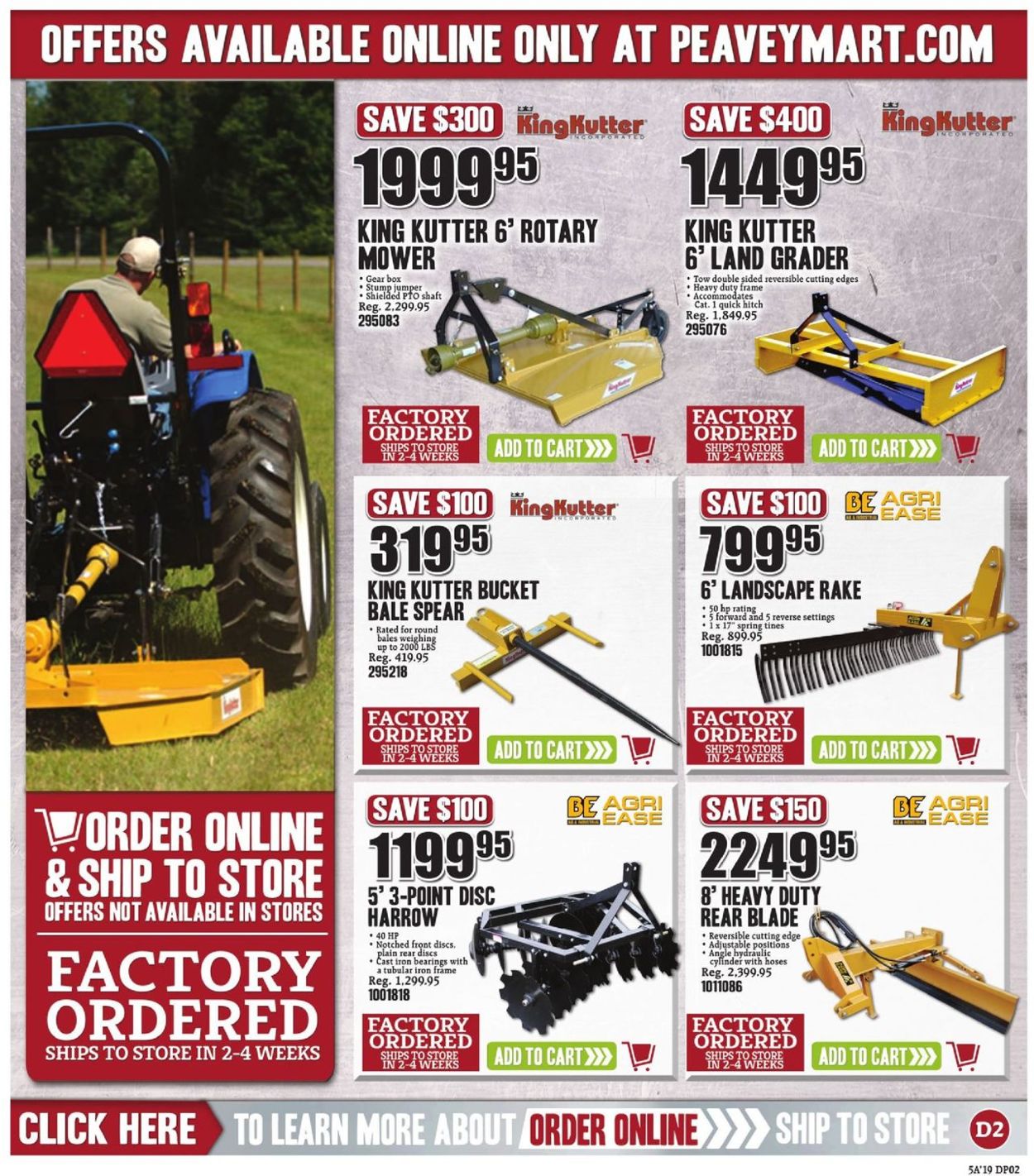 Peavey Mart Flyer - 05/03-05/09/2019 (Page 14)