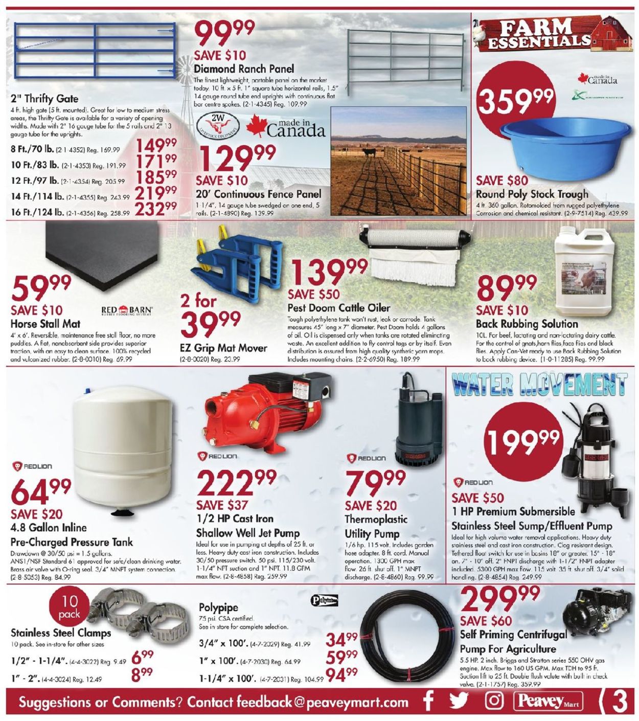 Peavey Mart Flyer - 05/10-05/16/2019 (Page 3)