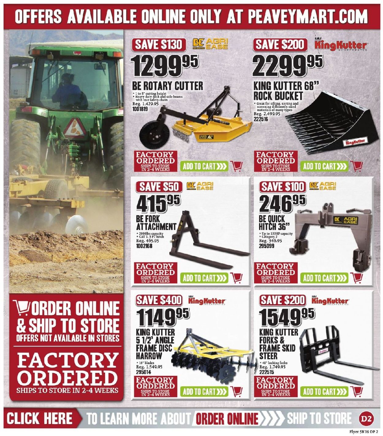 Peavey Mart Flyer - 05/10-05/16/2019 (Page 18)
