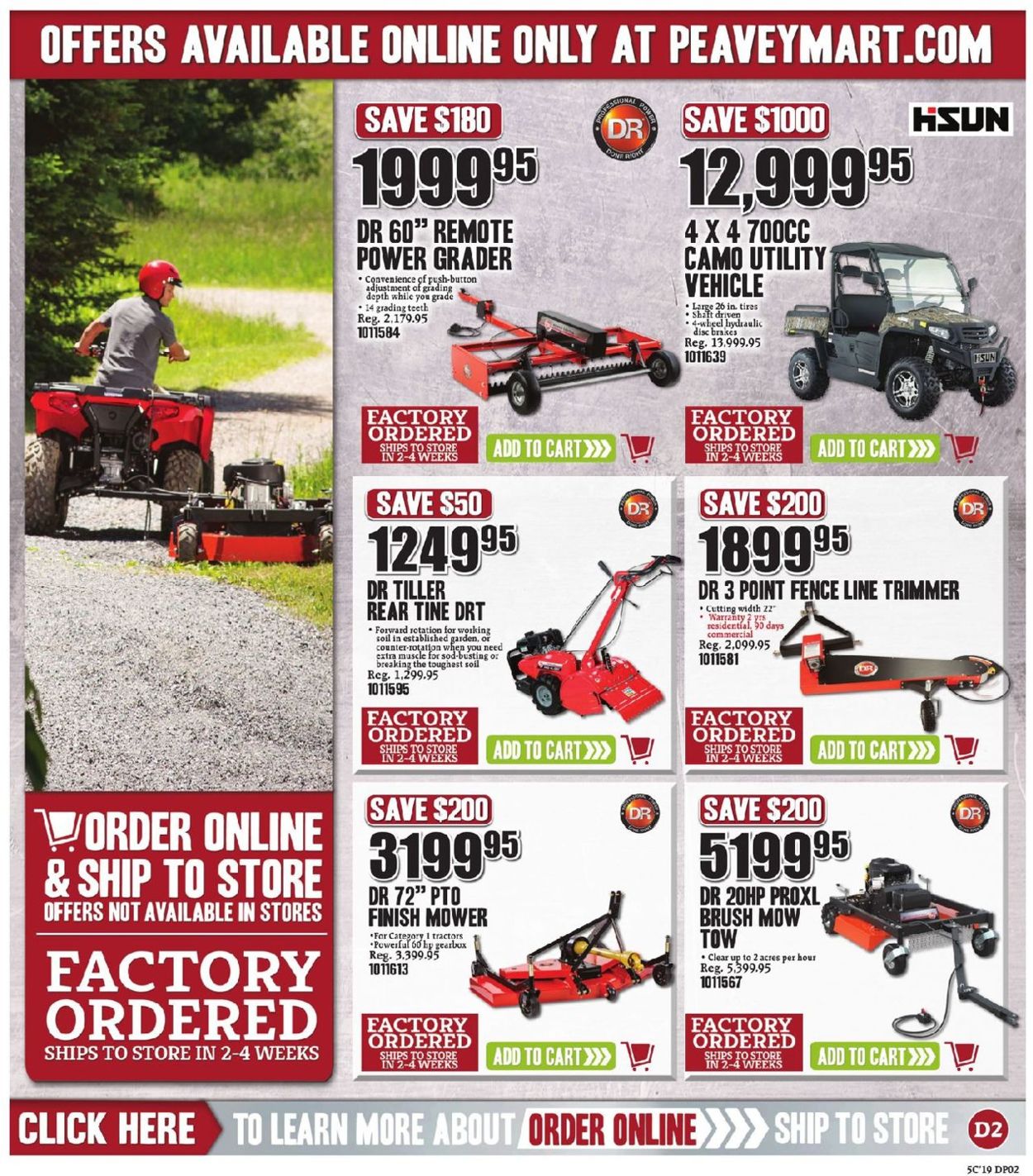 Peavey Mart Flyer - 05/17-05/23/2019 (Page 18)