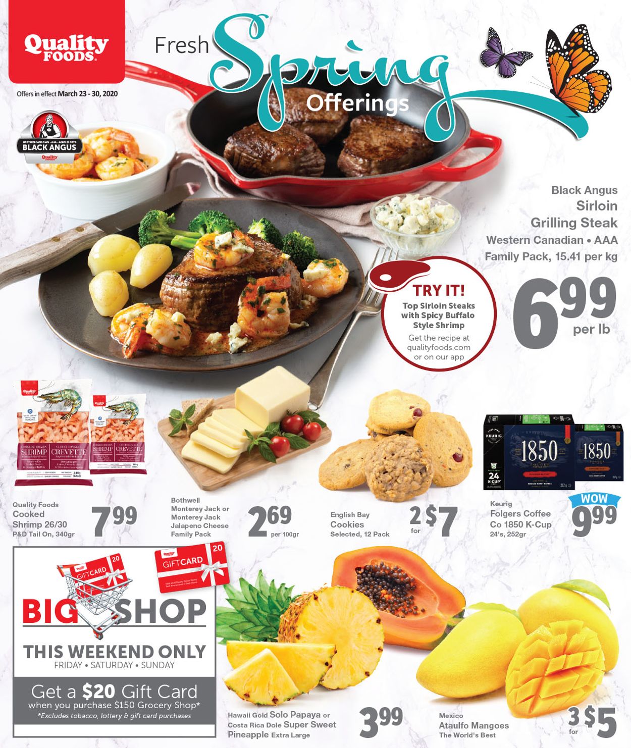 Quality Foods Flyer - 03/23-03/29/2020