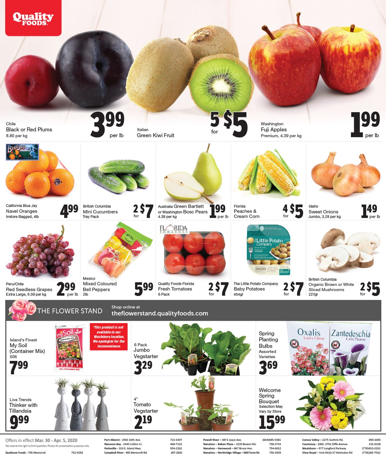 Quality Foods Flyer - 03/30-04/05/2020 (Page 7)