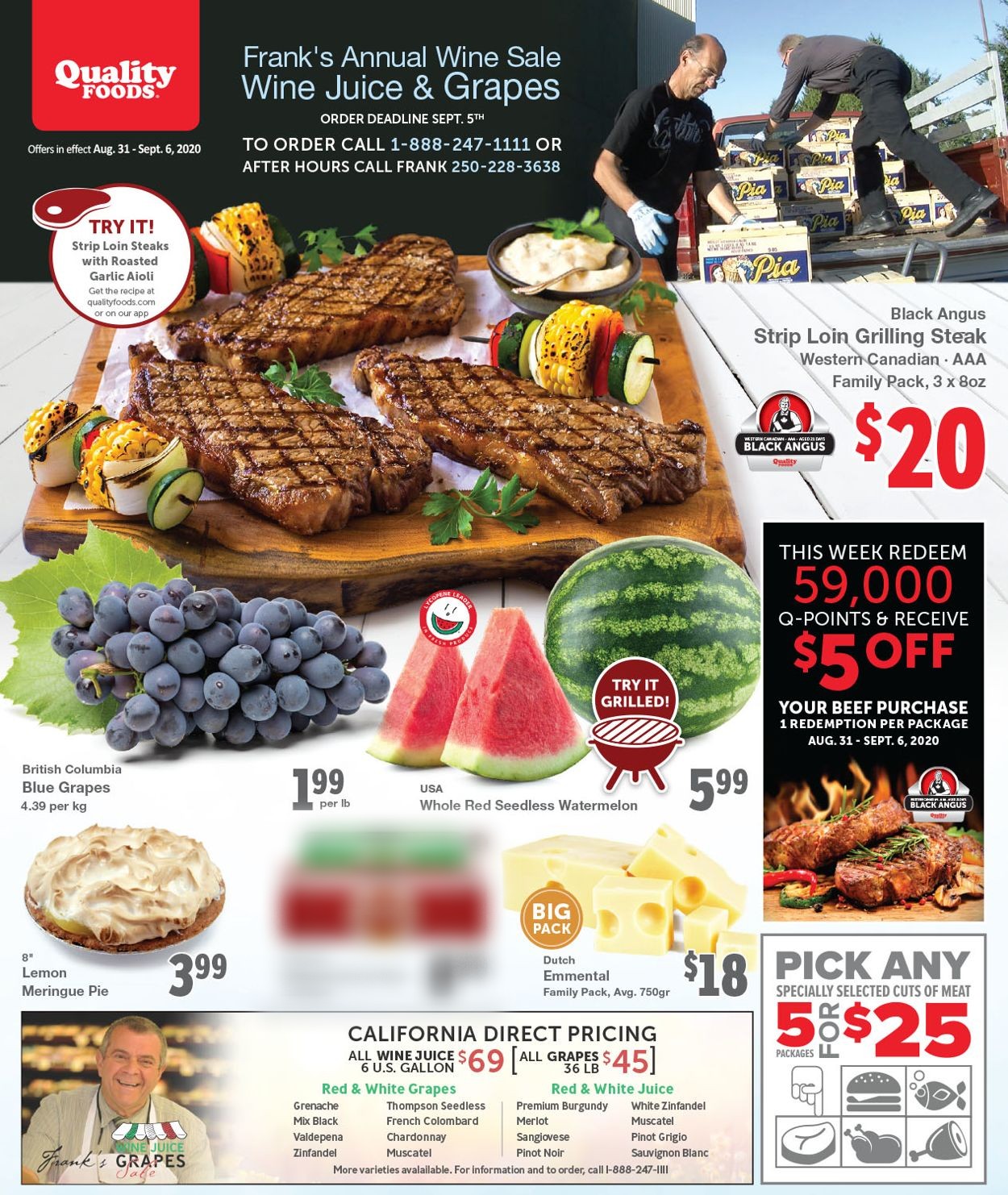 Quality Foods Flyer - 08/31-09/06/2020