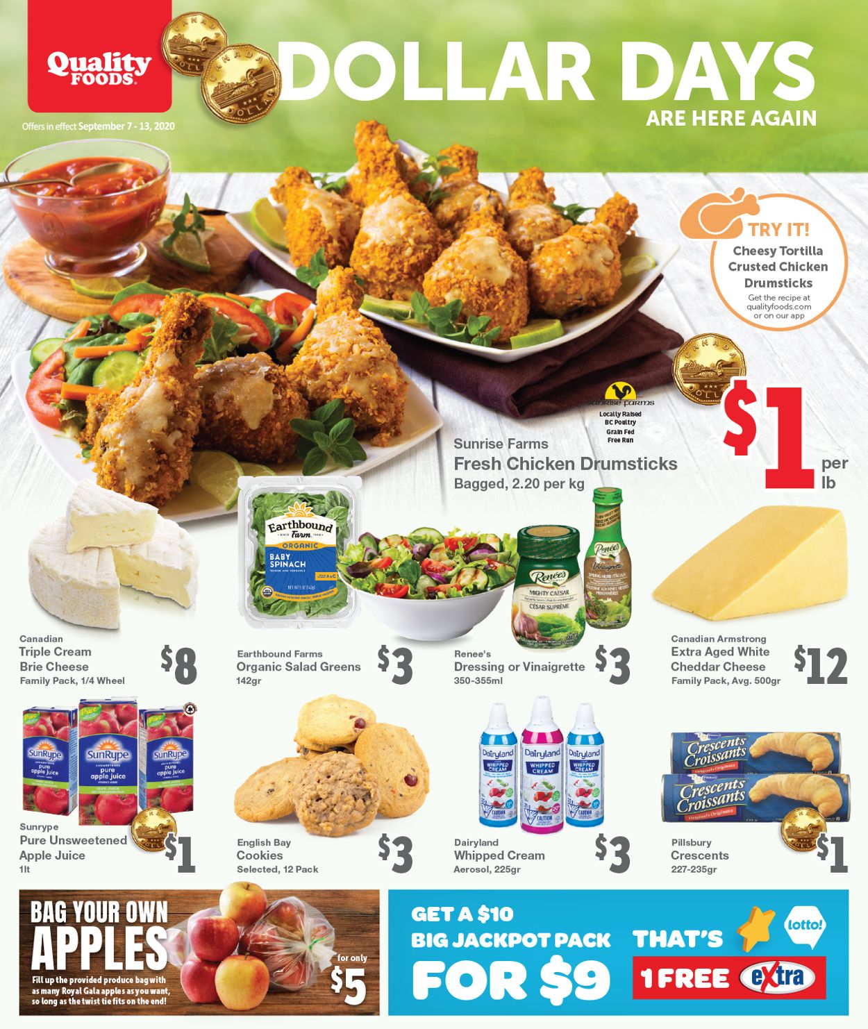 Quality Foods Flyer - 09/07-09/13/2020