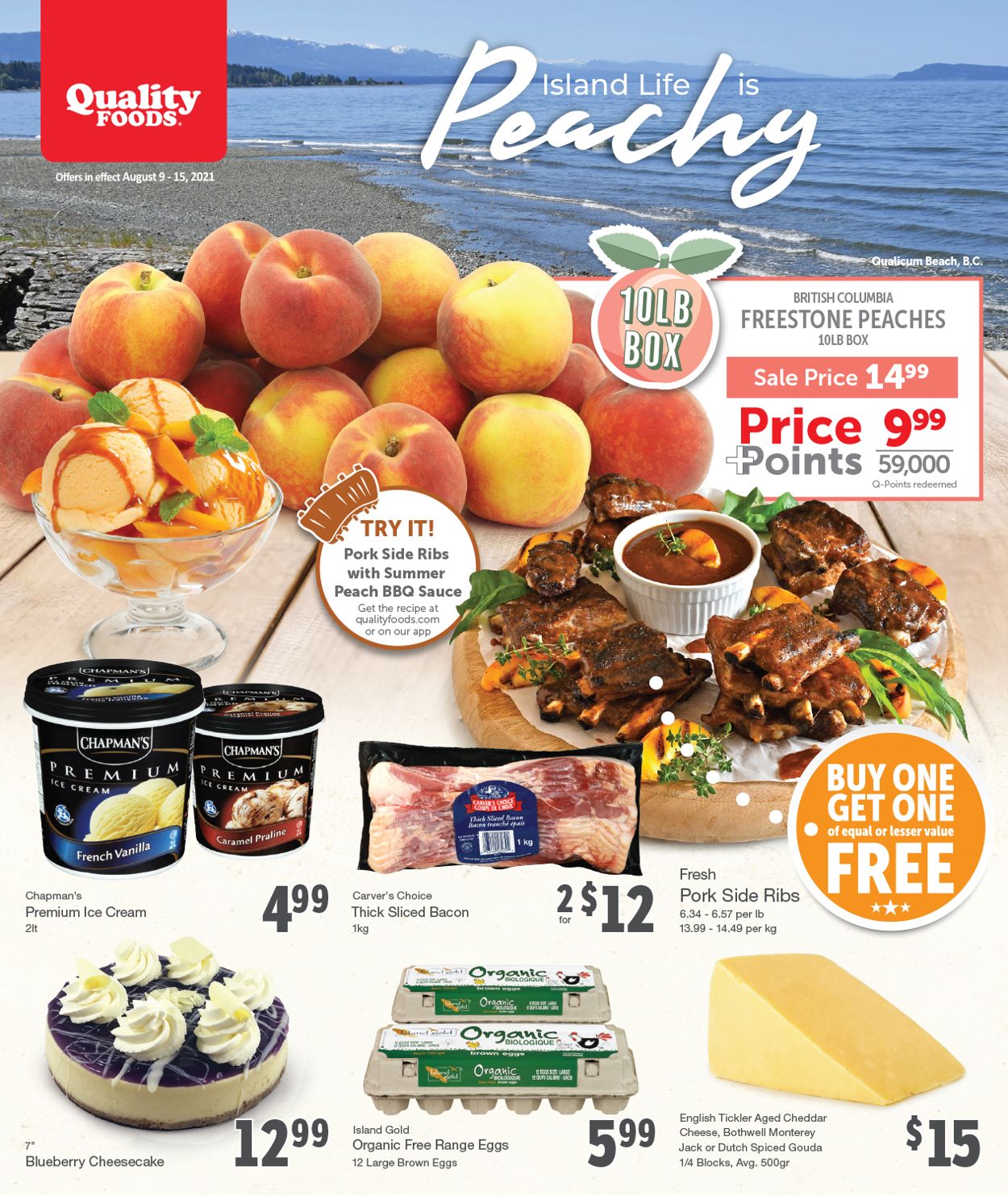 Quality Foods Flyer - 08/09-08/15/2021