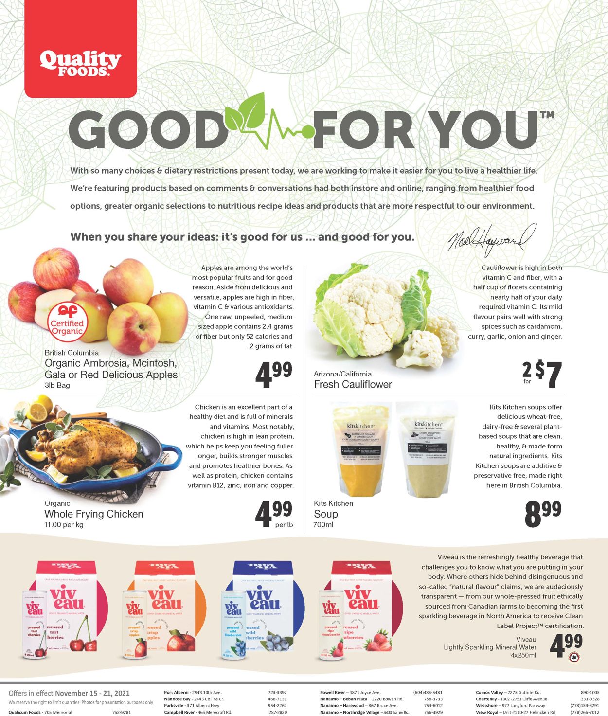 Quality Foods Flyer - 11/15-11/21/2021 (Page 7)