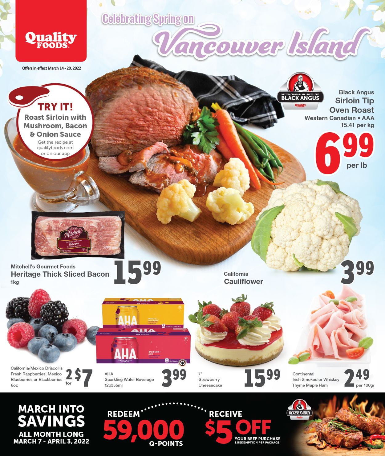 Quality Foods Flyer - 03/14-03/20/2022