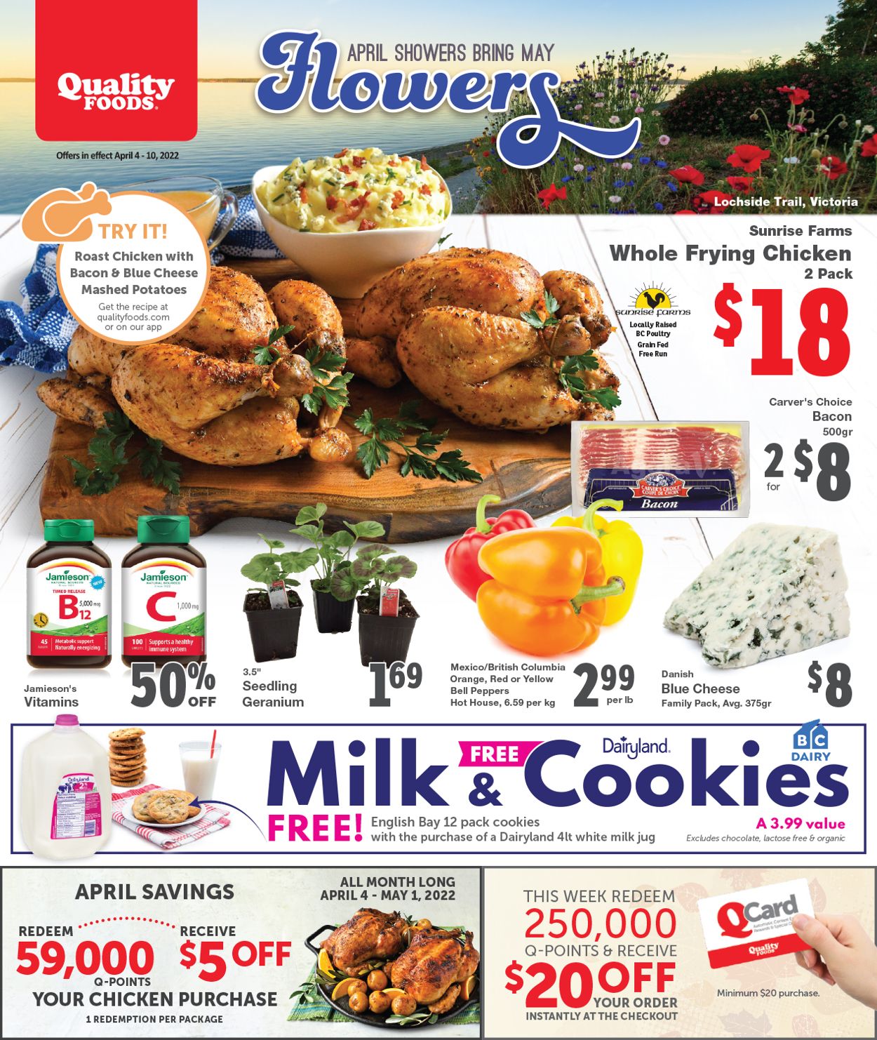 Quality Foods Flyer - 04/04-04/10/2022