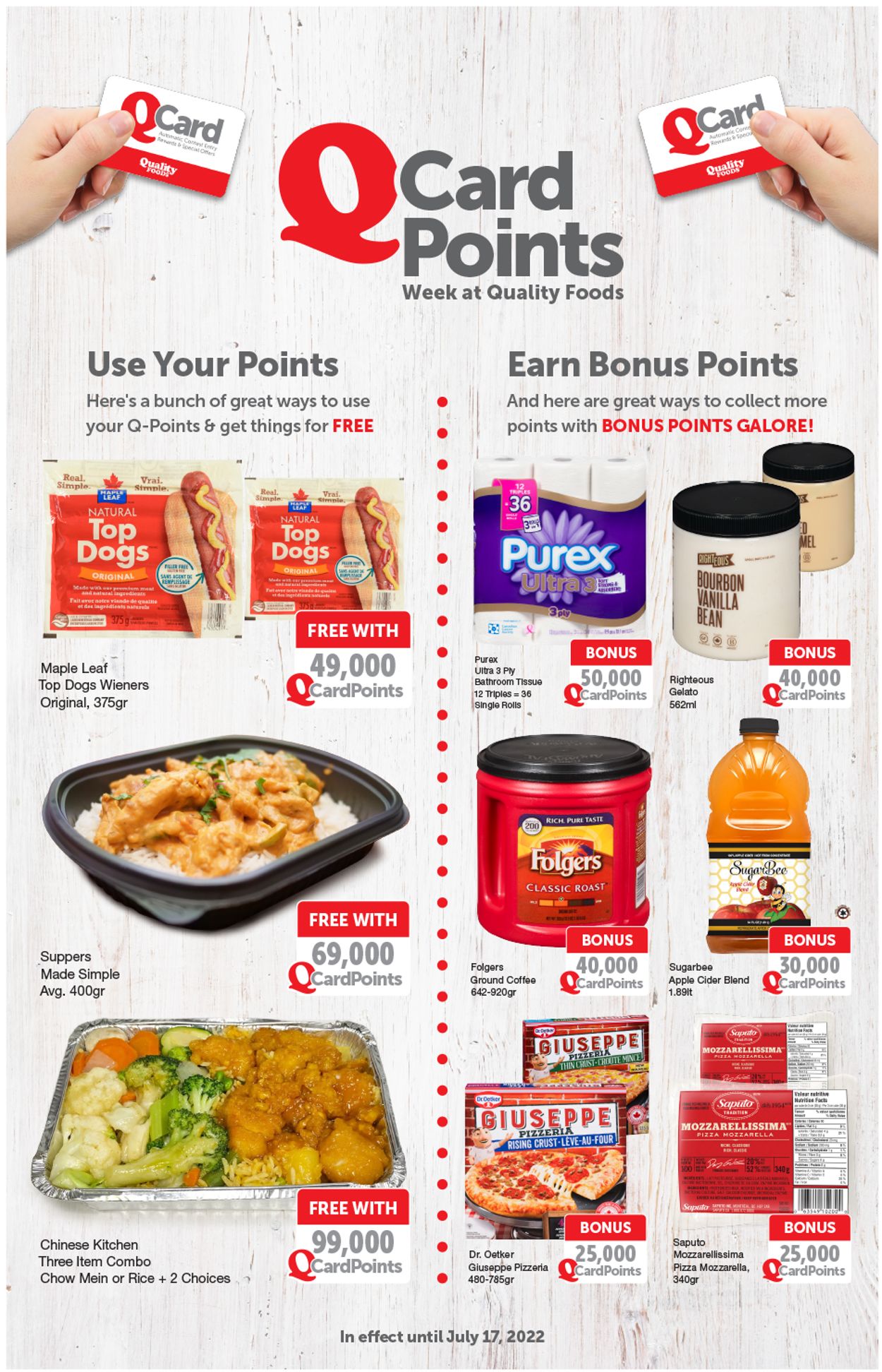 Quality Foods Flyer - 07/11-07/17/2022