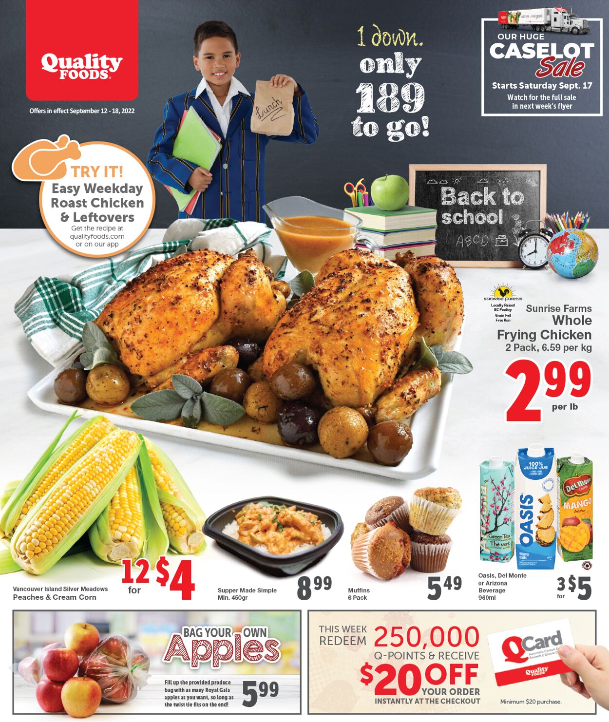Quality Foods Flyer - 09/12-09/18/2022