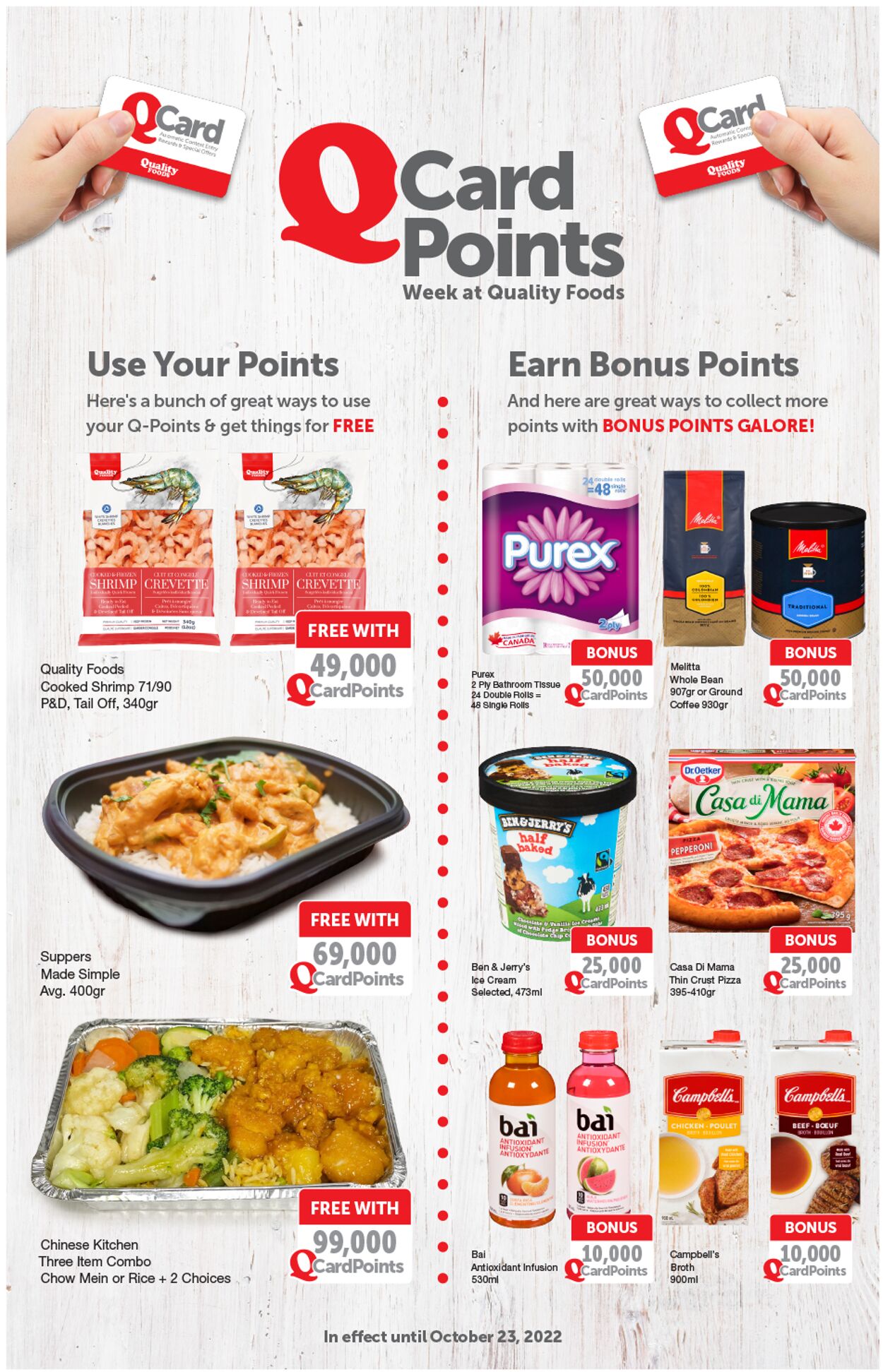 Quality Foods Flyer - 10/17-10/23/2022
