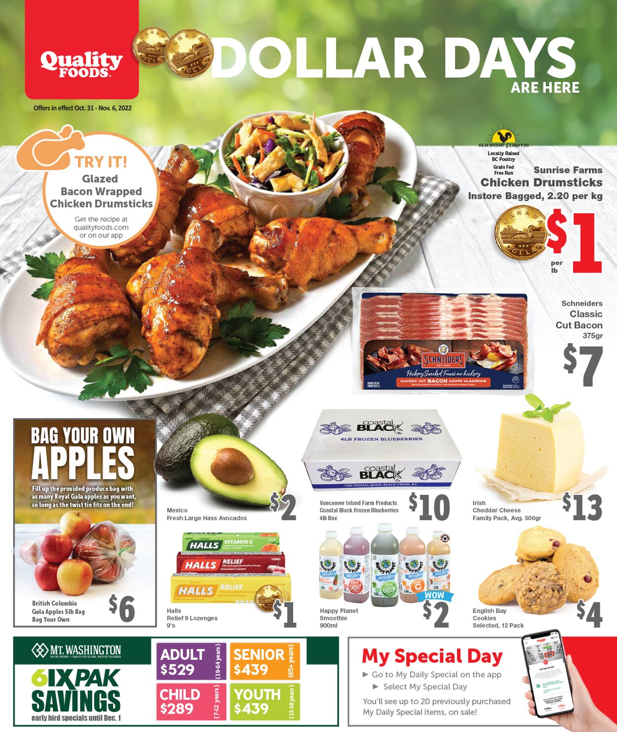 Quality Foods Flyer - 10/31-11/06/2022