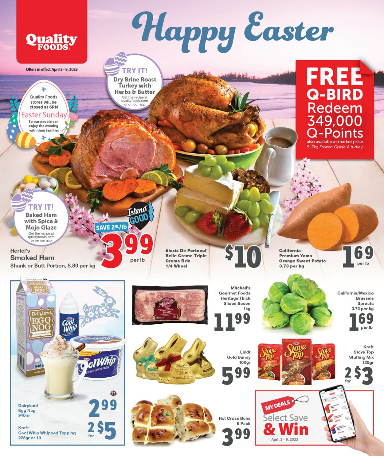 Quality Foods Flyer - 04/03-04/09/2023