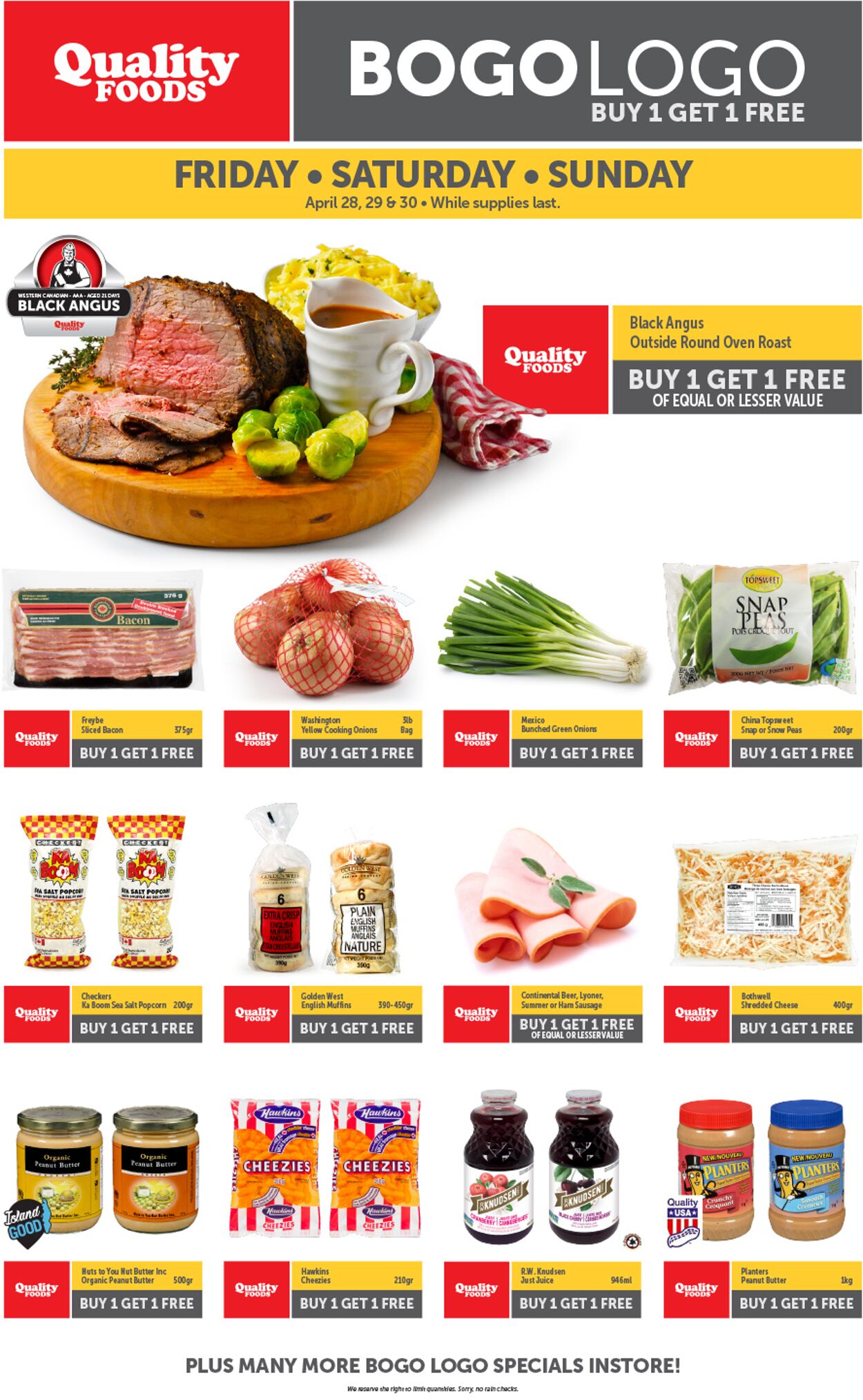Quality Foods Flyer - 04/24-04/30/2023