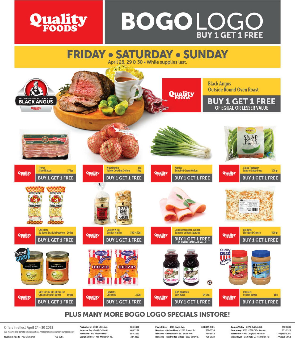 Quality Foods Flyer - 04/24-04/30/2023 (Page 9)