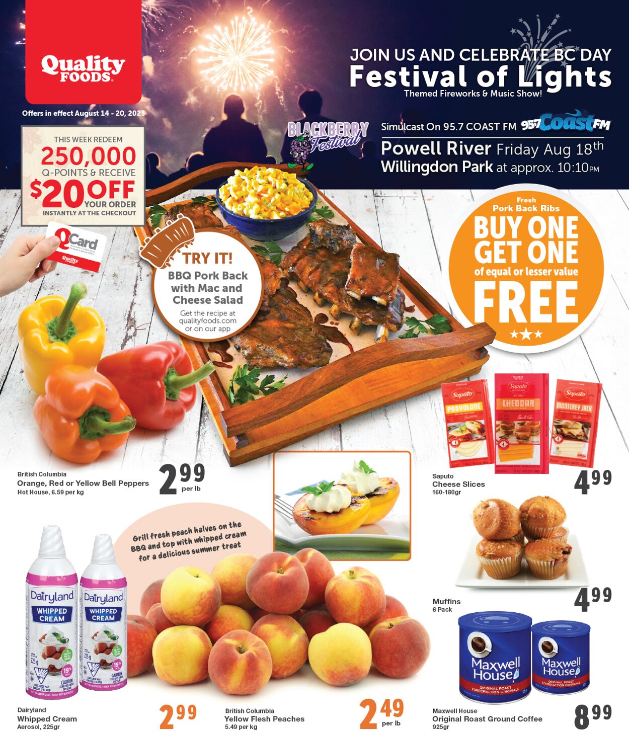 Quality Foods Flyer - 08/14-08/20/2023