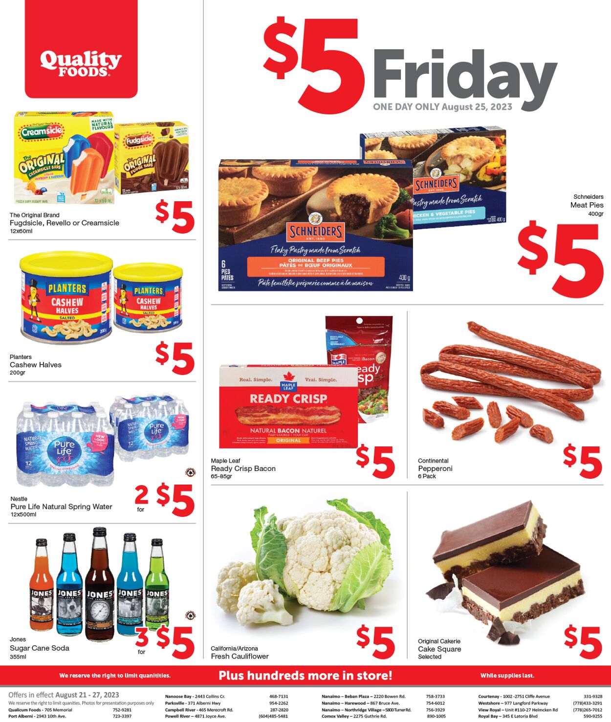 Quality Foods Flyer - 08/21-08/27/2023 (Page 9)