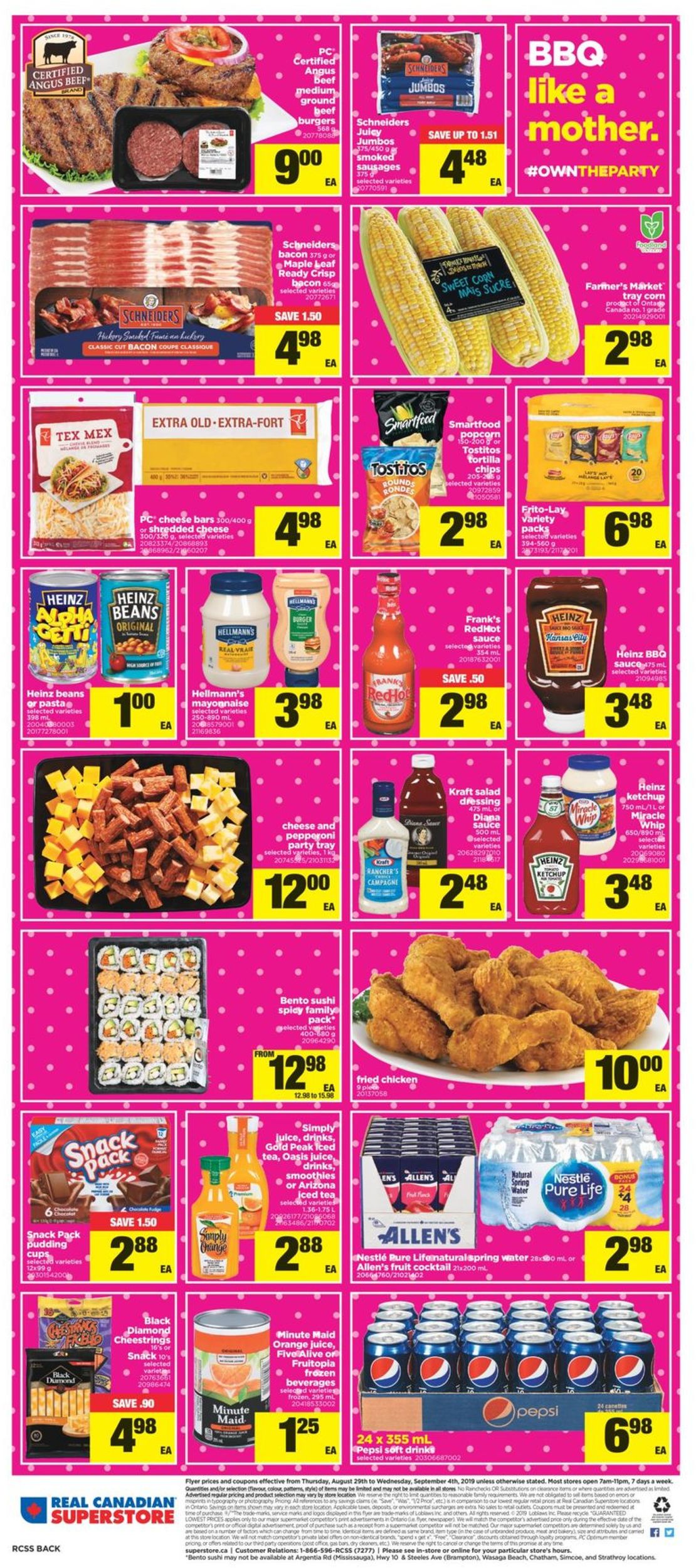 Real Canadian Superstore Flyer - 08/29-09/04/2019 (Page 15)