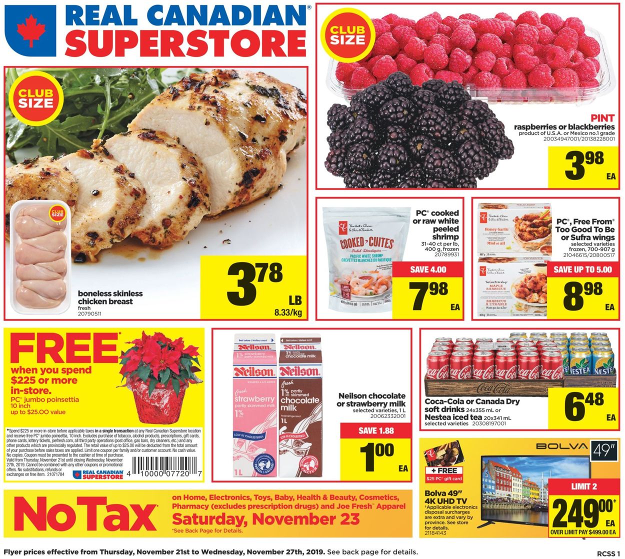 Real Canadian Superstore Flyer - 11/21-11/27/2019