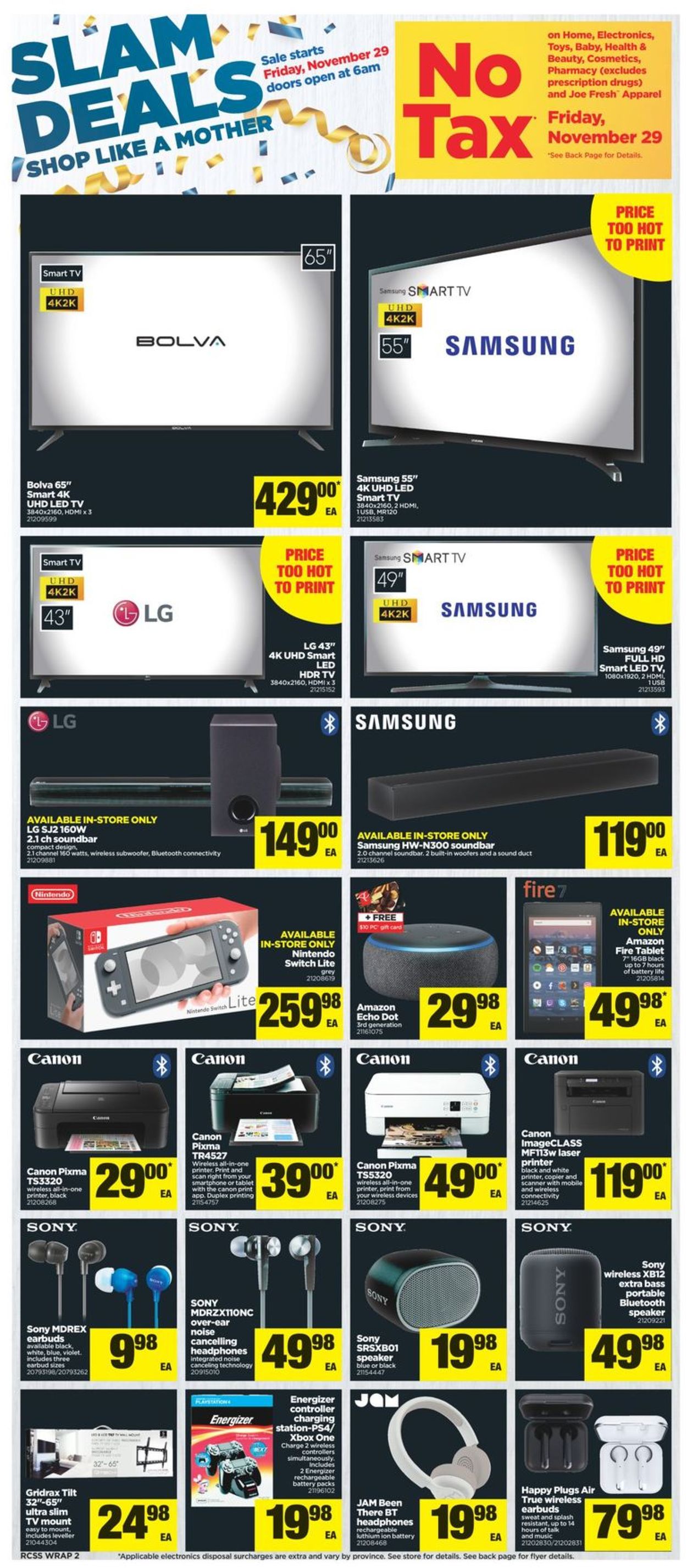 Real Canadian Superstore BLACK FRIDAY 2019 SALE Flyer - 11/29-12/04/2019 (Page 2)