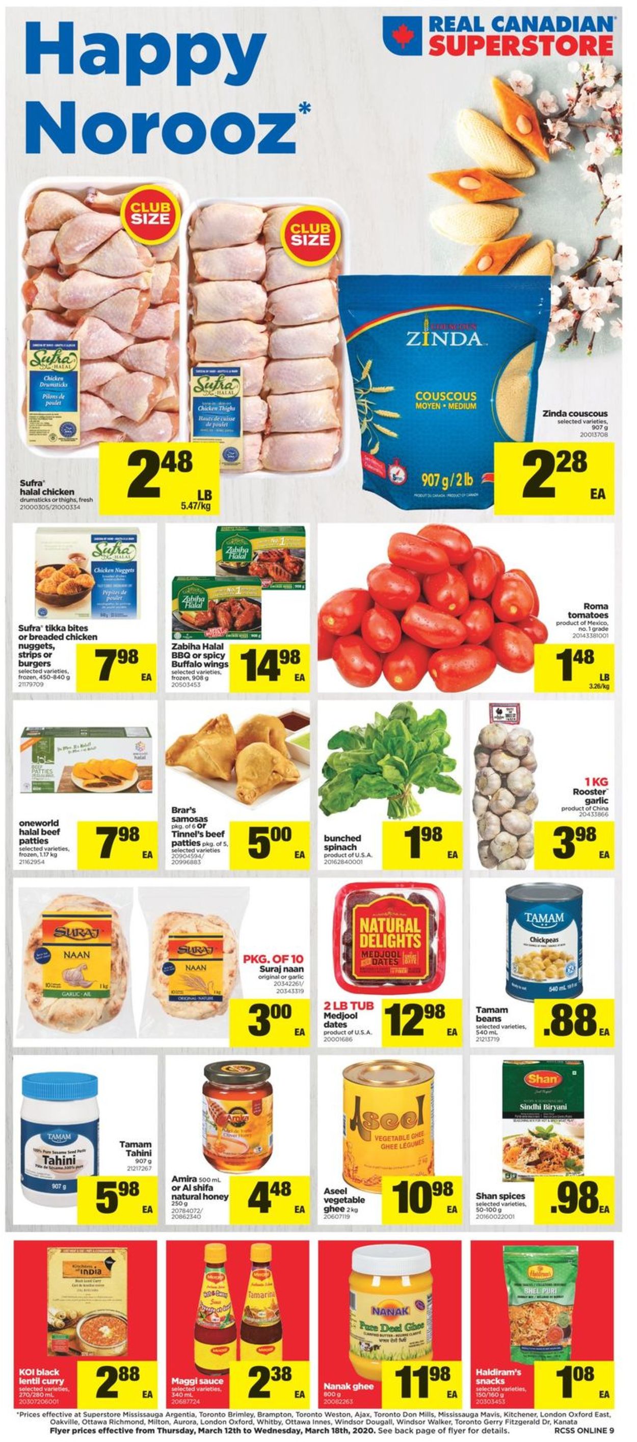 Real Canadian Superstore Flyer - 03/12-03/18/2020