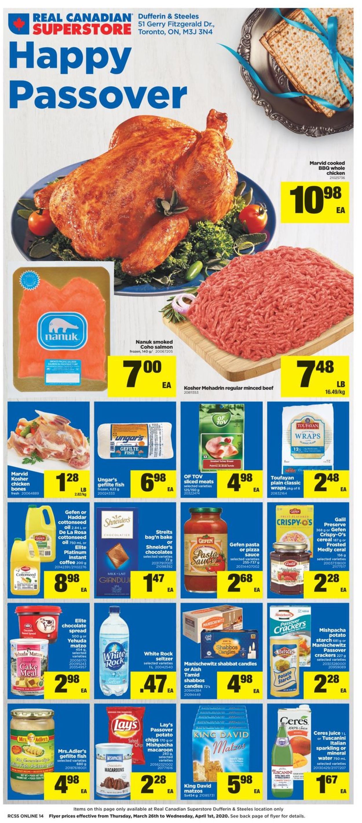 Real Canadian Superstore Flyer - 03/26-04/01/2020