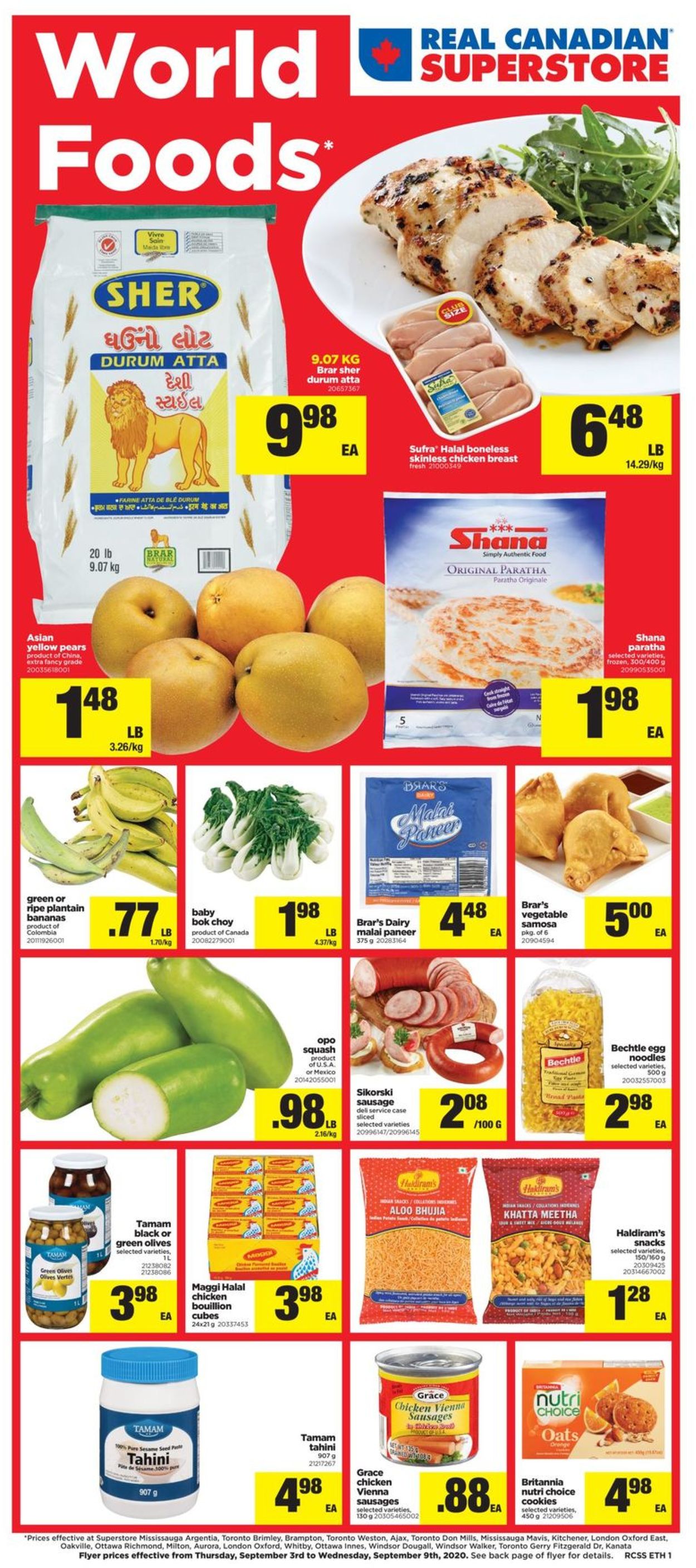 Real Canadian Superstore Flyer - 09/03-09/09/2020