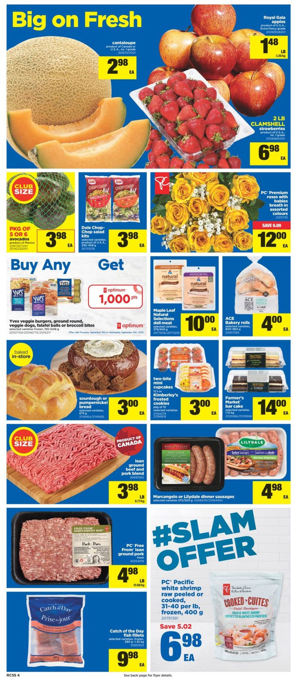 Real Canadian Superstore Flyer - 09/10-09/16/2020 (Page 4)