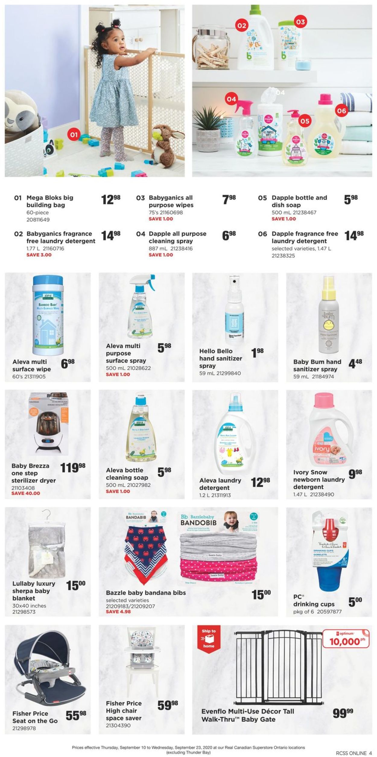 Real Canadian Superstore Flyer - 09/10-09/23/2020 (Page 4)