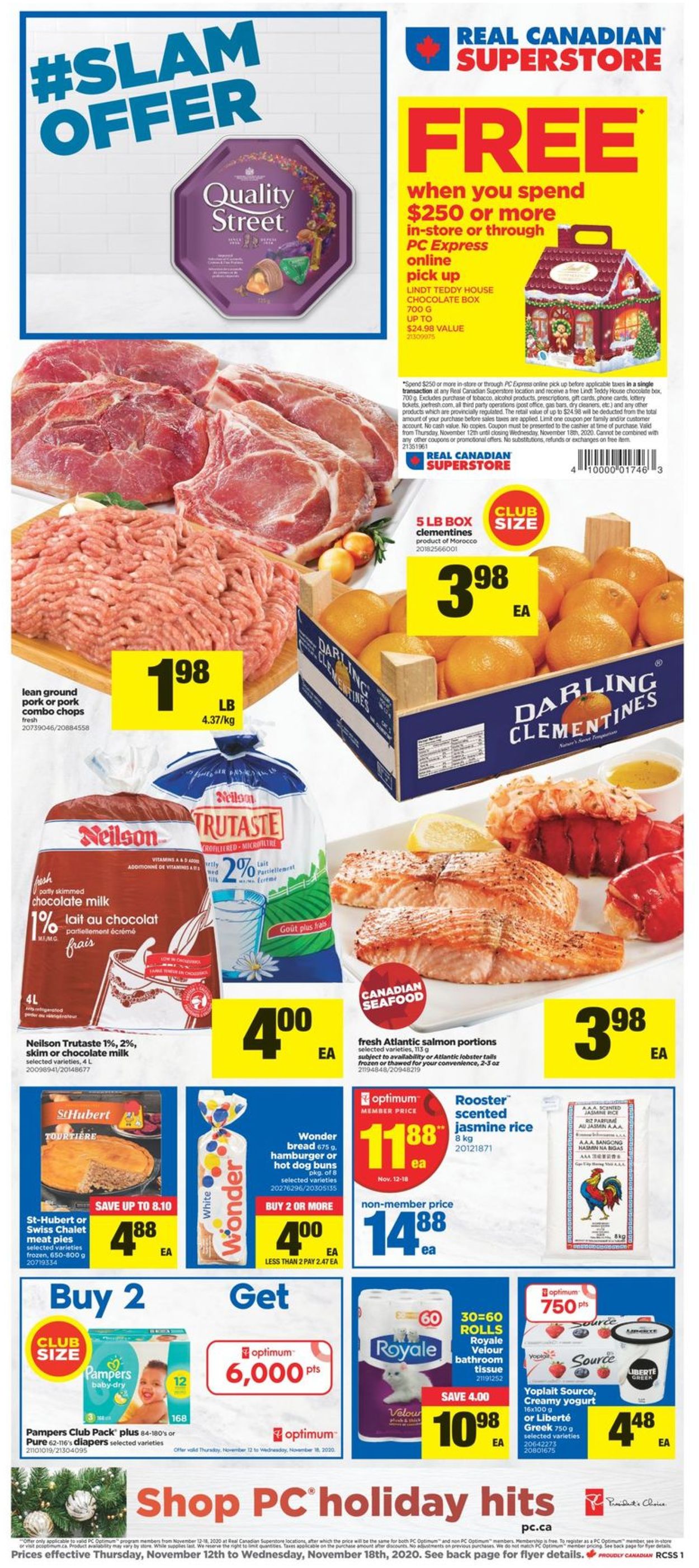 Real Canadian Superstore - Holiday 2020 Flyer - 11/12-11/18/2020